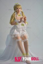Fudoll 莎莉 #J037 162cm Fカップ フルシリコン 顎機能付き 魅惑の谷間 巨尻 ぽっちゃり ラブドール - 画像 (15)