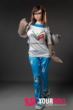 Game Lady 165cm Gカップ No.40_1 ノーマル肌 フルシリコン 巨乳 眼鏡娘 コスプレ系 ラブドール 新品 - 画像 (11)