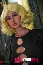 Galatea Doll JS#062 164cm Dカップ Tan肌 フルシリコン リアルな肌質感付き ブロンド 肉付きの良い唇 ラブドール - 画像 (2)