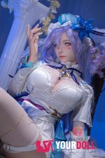 Shedoll Chulin(楚琳) 163cm Hカップ フルシリコン ボディ材質選択可 コスプレ系 魅惑 美人 ラブドール - 画像 (5)