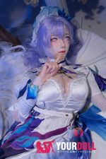 Shedoll Chulin(楚琳) 163cm Hカップ フルシリコン ボディ材質選択可 コスプレ系 魅惑 美人 ラブドール - 画像 (14)