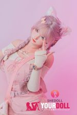 Shedoll Jiangxiaotang(江小棠) 168cm Dカップ リアルな肌質感付き フルシリコン 顎機能追加可 愛嬌 ラブドール 新品 - 画像 (15)