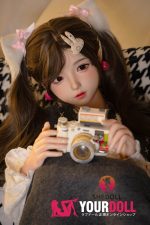 Shedoll Xixi(熙熙) 145cm Gカップ フルシリコン リアルな肌質感付き 顎機能追加可 愛嬌 隠れ巨乳 ラブドール 新品 - 画像 (4)