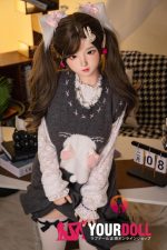 Shedoll Xixi(熙熙) 145cm Gカップ フルシリコン リアルな肌質感付き 顎機能追加可 愛嬌 隠れ巨乳 ラブドール 新品 - 画像 (9)