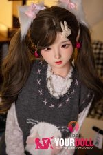Shedoll Xixi(熙熙) 145cm Gカップ フルシリコン リアルな肌質感付き 顎機能追加可 愛嬌 隠れ巨乳 ラブドール 新品 - 画像 (2)