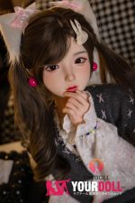Shedoll Xixi(熙熙) 145cm Gカップ フルシリコン リアルな肌質感付き 顎機能追加可 愛嬌 隠れ巨乳 ラブドール 新品 - 画像 (3)