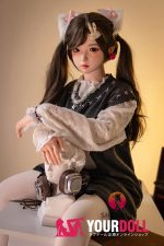 Shedoll Xixi(熙熙) 145cm Gカップ フルシリコン リアルな肌質感付き 顎機能追加可 愛嬌 隠れ巨乳 ラブドール 新品 - 画像 (15)