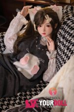 Shedoll Xixi(熙熙) 145cm Gカップ フルシリコン リアルな肌質感付き 顎機能追加可 愛嬌 隠れ巨乳 ラブドール 新品 - 画像 (13)