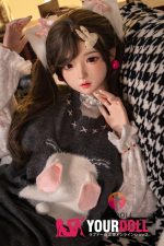 Shedoll Xixi(熙熙) 145cm Gカップ フルシリコン リアルな肌質感付き 顎機能追加可 愛嬌 隠れ巨乳 ラブドール 新品 - 画像 (11)