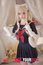 Shedoll Xixi(熙熙) 148cm Dカップ フルシリコン 顎機能追加可 コスプレ系 綺麗 美乳 ラブドール - 画像 (7)