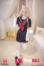 Shedoll Xixi(熙熙) 148cm Dカップ フルシリコン 顎機能追加可 コスプレ系 綺麗 美乳 ラブドール - 画像 (14)