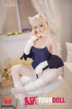 Shedoll Xixi(熙熙) 148cm Dカップ フルシリコン 顎機能追加可 コスプレ系 綺麗 美乳 ラブドール - 画像 (6)
