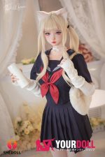 Shedoll Xixi(熙熙) 148cm Dカップ フルシリコン 顎機能追加可 コスプレ系 綺麗 美乳 ラブドール - 画像 (4)