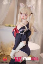 Shedoll Xixi(熙熙) 148cm Dカップ フルシリコン 顎機能追加可 コスプレ系 綺麗 美乳 ラブドール - 画像 (8)