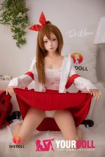 Shedoll Lemon(柠檬) 148cm Dカップ フルシリコン 顎機能追加可 無邪気 美乳 ラブドール - 画像 (6)