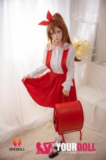 Shedoll Lemon(柠檬) 148cm Dカップ フルシリコン 顎機能追加可 無邪気 美乳 ラブドール - 画像 (12)