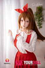 Shedoll Lemon(柠檬) 148cm Dカップ フルシリコン 顎機能追加可 無邪気 美乳 ラブドール - 画像 (2)