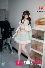 Shedoll Ailin(艾琳) 156cm Eカップ フルシリコン 顎機能追加可 艶やか エルフ耳 巨乳 ラブドール - 画像 (5)
