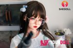 Shedoll Ailin(艾琳) 156cm Eカップ フルシリコン 顎機能追加可 艶やか エルフ耳 巨乳 ラブドール - 画像 (7)