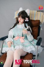 Shedoll Ailin(艾琳) 156cm Eカップ フルシリコン 顎機能追加可 艶やか エルフ耳 巨乳 ラブドール - 画像 (2)