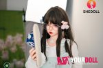 Shedoll Ailin(艾琳) 156cm Eカップ フルシリコン 顎機能追加可 艶やか エルフ耳 巨乳 ラブドール - 画像 (10)