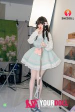 Shedoll Ailin(艾琳) 156cm Eカップ フルシリコン 顎機能追加可 艶やか エルフ耳 巨乳 ラブドール - 画像 (6)