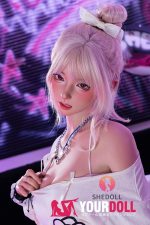 Shedoll Jiangxiaotang(江小棠) 158cm Cカップ フルシリコン 小麦肌 顎機能追加可 ギャル 愛嬌 エロ ラブドール - 画像 (3)