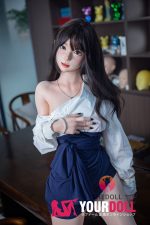 Shedoll Jiangxiaotang(江小棠) 168cm Dカップ フルシリコン 顎機能追加可 楚々 細腰 長身美女 ラブドール - 画像 (18)