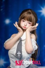 Shedoll Xixi(熙熙) 145cm Gカップ フルシリコン リアルな肌質感付き 顎機能追加可 愛嬌 たわわに実った巨乳 ラブドール - 画像 (2)