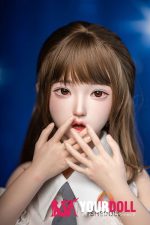 Shedoll Xixi(熙熙) 145cm Gカップ フルシリコン リアルな肌質感付き 顎機能追加可 愛嬌 たわわに実った巨乳 ラブドール - 画像 (4)