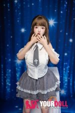 Shedoll Xixi(熙熙) 145cm Gカップ フルシリコン リアルな肌質感付き 顎機能追加可 愛嬌 たわわに実った巨乳 ラブドール - 画像 (16)