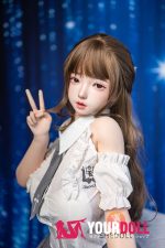 Shedoll Xixi(熙熙) 145cm Gカップ フルシリコン リアルな肌質感付き 顎機能追加可 愛嬌 たわわに実った巨乳 ラブドール