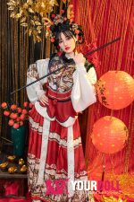 Starpery Wushi 169cm Cカップ Light tan肌 フルシリコン ボディ材質選択可 新年スペシャル 中華風 美女 ラブドール - 画像 (15)