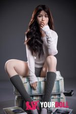 Starpery Nina 171cm Dカップ Light tan肌 フルシリコン ボディ材質選択可 長身美女 楚々 細腰 ラブドール - 画像 (13)