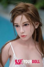 Starpery Phebe 159cm Eカップ Light tan肌 フルシリコン ボディ材質選択可 アジア系 楚々 巨乳 ラブドール - 画像 (5)