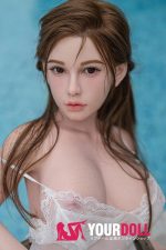 Starpery Phebe 159cm Eカップ Light tan肌 フルシリコン ボディ材質選択可 アジア系 楚々 巨乳 ラブドール - 画像 (4)