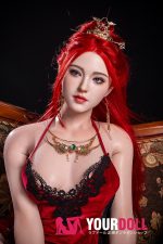 Starpery Dache Zheng 169cm Cカップ Light tan肌 フルシリコン ボディ材質選択可 艶美 美人姉 ラブドール - 画像 (5)