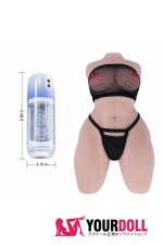Tantaly Hannah Mini 5kg ホワイト肌 トルソー 巨乳 半身型 オナホール - 画像 (19)