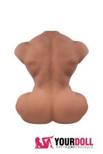 Tantaly Mark 15kg 小麦肌 トルソー 男性型 腹筋割れ 半身ラブドール - 画像 (17)