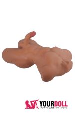 Tantaly Mark 15kg 小麦肌 トルソー 男性型 腹筋割れ 半身ラブドール - 画像 (13)