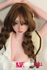 ElsaBabe 香澄悠里 HB050 150cm-M ピンク肌 フルシリコン 清楚可憐 女給 雀斑メイク ラブドール 新品 - 画像 (9)