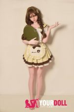 ElsaBabe 香澄悠里 HB050 150cm-M ピンク肌 フルシリコン 清楚可憐 女給 雀斑メイク ラブドール 新品 - 画像 (30)