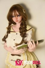 ElsaBabe 香澄悠里 HB050 150cm-M ピンク肌 フルシリコン 清楚可憐 女給 雀斑メイク ラブドール 新品 - 画像 (24)