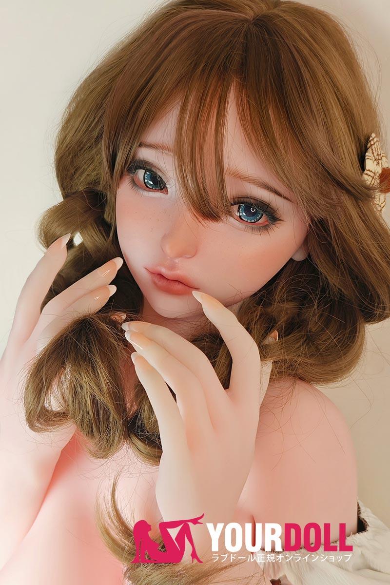 ElsaBabe 香澄悠里 HB050 150cm-M ピンク肌 フルシリコン 清楚可憐 女給 雀斑メイク ラブドール 新品 - 画像 (1)