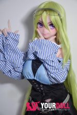 ElsaBabe 月詠彩奈 AHR013 148cm-M ピンク肌 フルシリコン 颯爽 元気 アニメ系 ラブドール 新品 - 画像 (9)