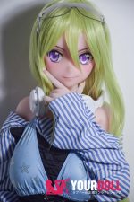 ElsaBabe 月詠彩奈 AHR013 148cm-M ピンク肌 フルシリコン 颯爽 元気 アニメ系 ラブドール 新品