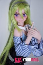 ElsaBabe 月詠彩奈 AHR013 148cm-M ピンク肌 フルシリコン 颯爽 元気 アニメ系 ラブドール 新品 - 画像 (15)