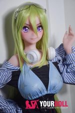 ElsaBabe 月詠彩奈 AHR013 148cm-M ピンク肌 フルシリコン 颯爽 元気 アニメ系 ラブドール 新品 - 画像 (2)