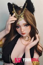 ElsaBabe 香澄悠里 HB050 150cm-M ピンク肌 フルシリコン エジプト風 雀斑メイク 綺麗 ラブドール - 画像 (4)