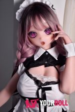 ElsaBabe 花守薫 RAD047 148cm-L ピンク肌 フルシリコン ツートンカラー 愛嬌 メイド アニメドール 新品 - 画像 (8)
